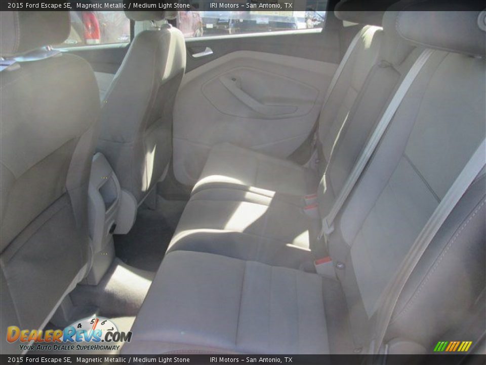 2015 Ford Escape SE Magnetic Metallic / Medium Light Stone Photo #16