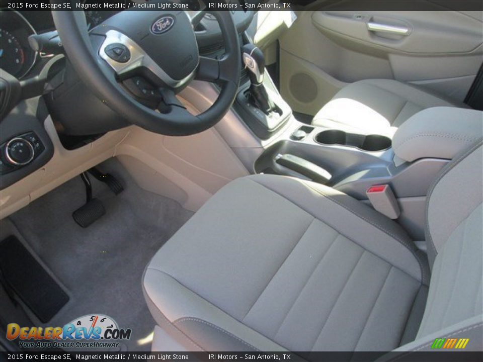 2015 Ford Escape SE Magnetic Metallic / Medium Light Stone Photo #23