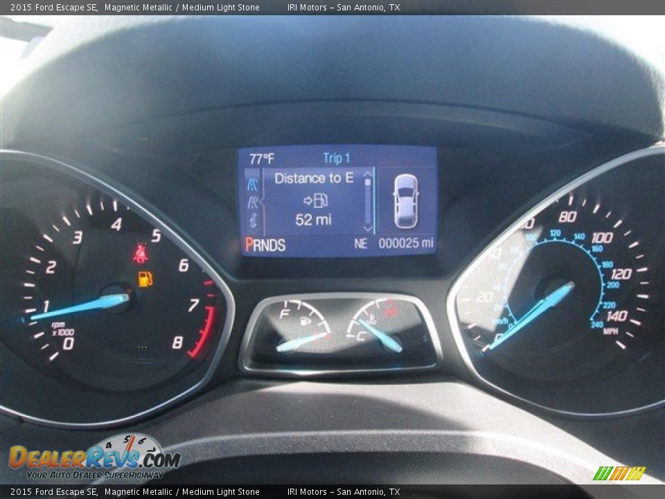 2015 Ford Escape SE Magnetic Metallic / Medium Light Stone Photo #30