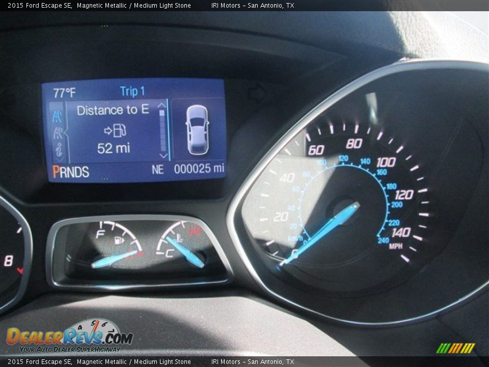 2015 Ford Escape SE Magnetic Metallic / Medium Light Stone Photo #32
