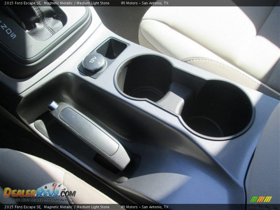 2015 Ford Escape SE Magnetic Metallic / Medium Light Stone Photo #36