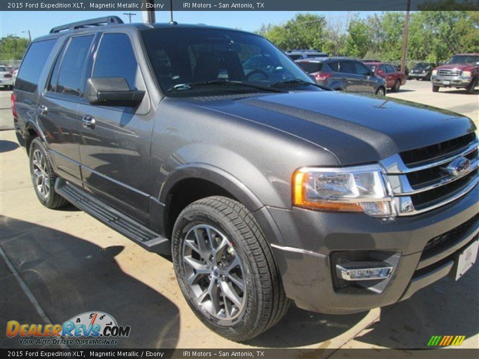 2015 Ford Expedition XLT Magnetic Metallic / Ebony Photo #1