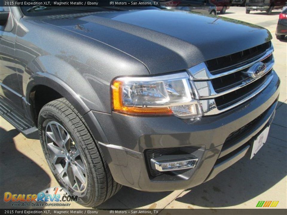 2015 Ford Expedition XLT Magnetic Metallic / Ebony Photo #3