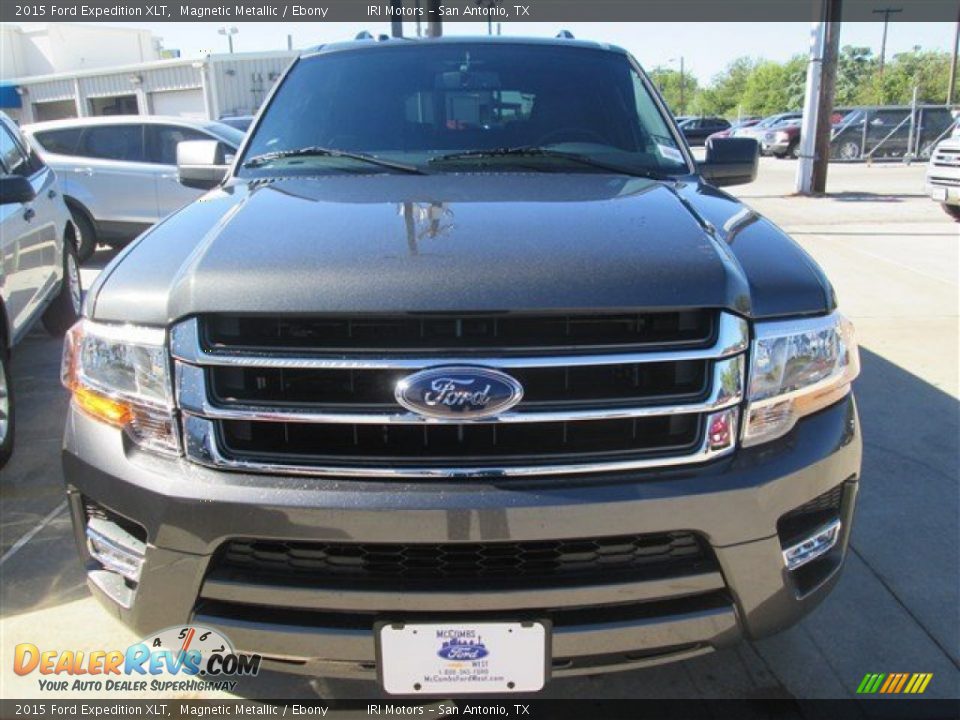 2015 Ford Expedition XLT Magnetic Metallic / Ebony Photo #4