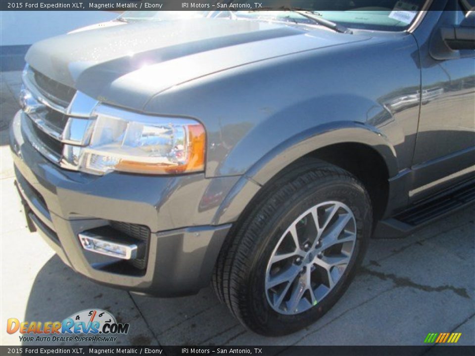2015 Ford Expedition XLT Magnetic Metallic / Ebony Photo #7