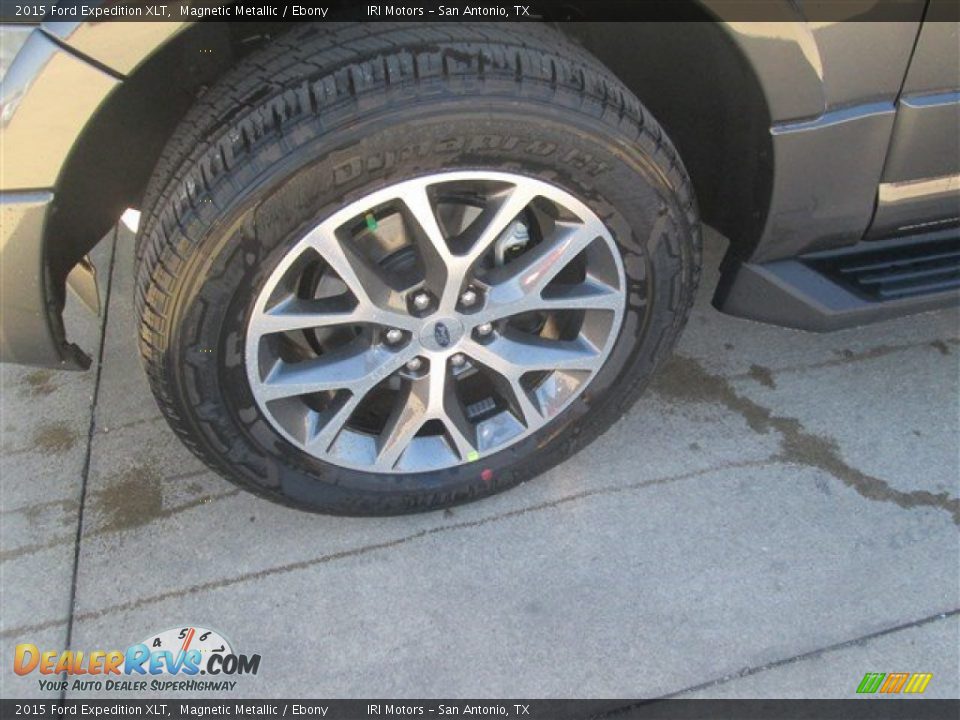2015 Ford Expedition XLT Magnetic Metallic / Ebony Photo #8