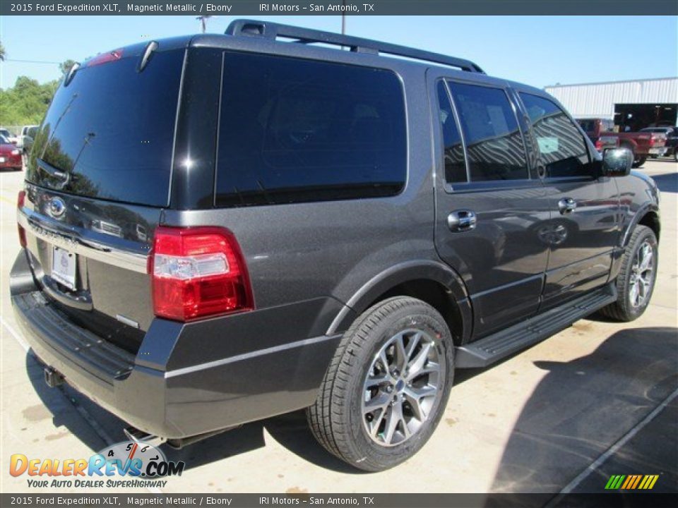 2015 Ford Expedition XLT Magnetic Metallic / Ebony Photo #10