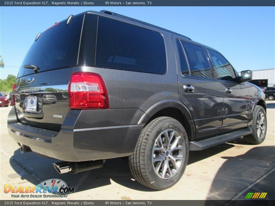 2015 Ford Expedition XLT Magnetic Metallic / Ebony Photo #11