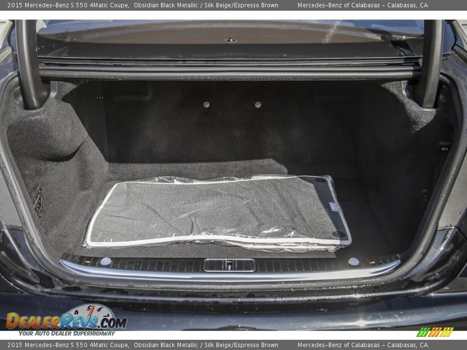 2015 Mercedes-Benz S 550 4Matic Coupe Trunk Photo #4