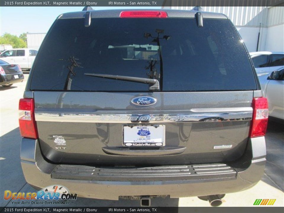 2015 Ford Expedition XLT Magnetic Metallic / Ebony Photo #14