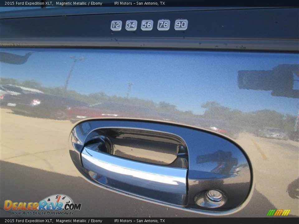 2015 Ford Expedition XLT Magnetic Metallic / Ebony Photo #18