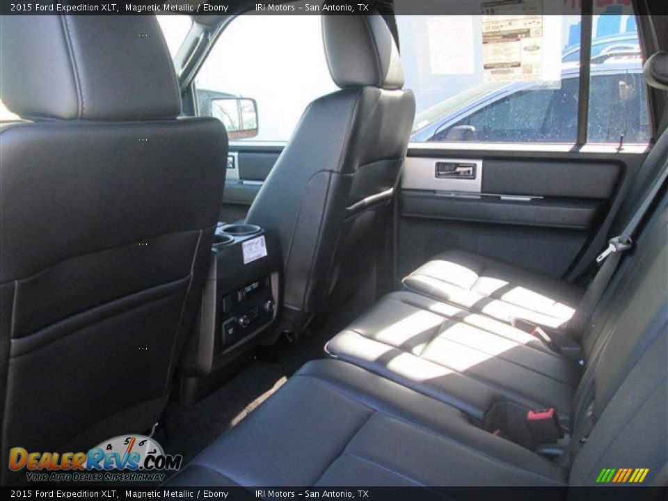 2015 Ford Expedition XLT Magnetic Metallic / Ebony Photo #22