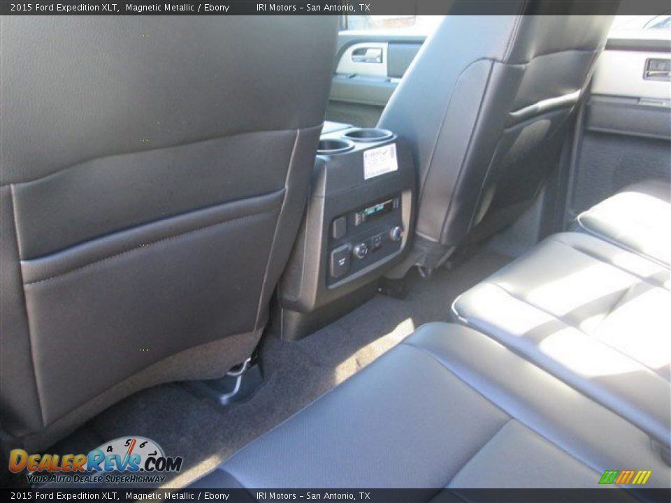 2015 Ford Expedition XLT Magnetic Metallic / Ebony Photo #23
