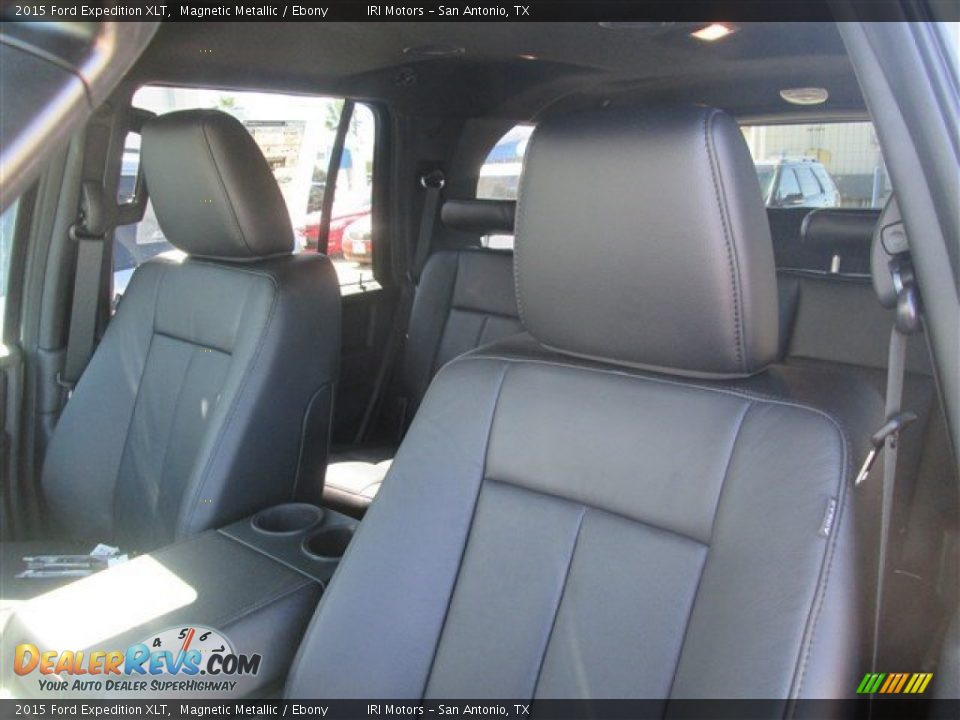 2015 Ford Expedition XLT Magnetic Metallic / Ebony Photo #25