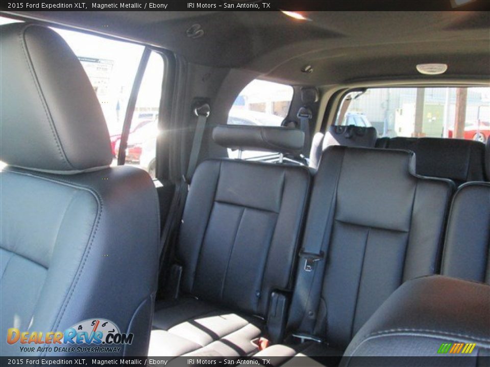 2015 Ford Expedition XLT Magnetic Metallic / Ebony Photo #26