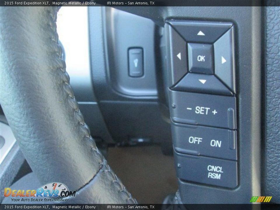 2015 Ford Expedition XLT Magnetic Metallic / Ebony Photo #33