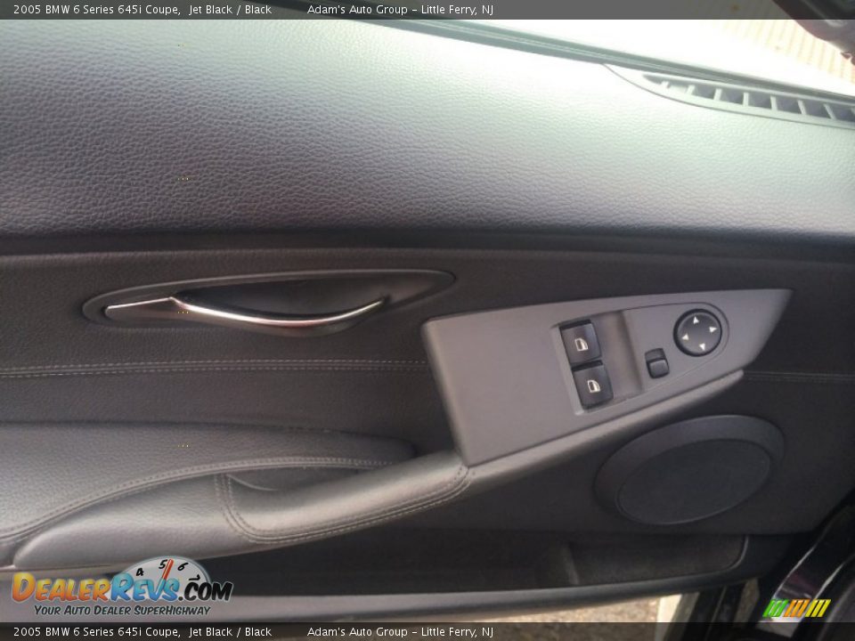 2005 BMW 6 Series 645i Coupe Jet Black / Black Photo #6