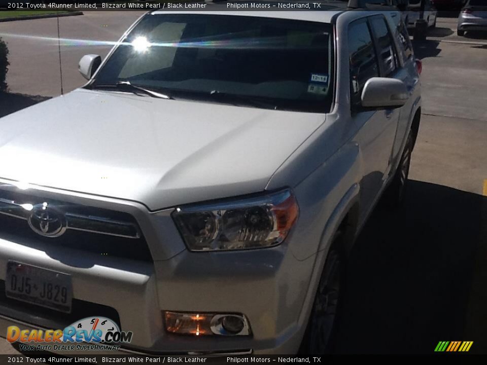 2012 Toyota 4Runner Limited Blizzard White Pearl / Black Leather Photo #1