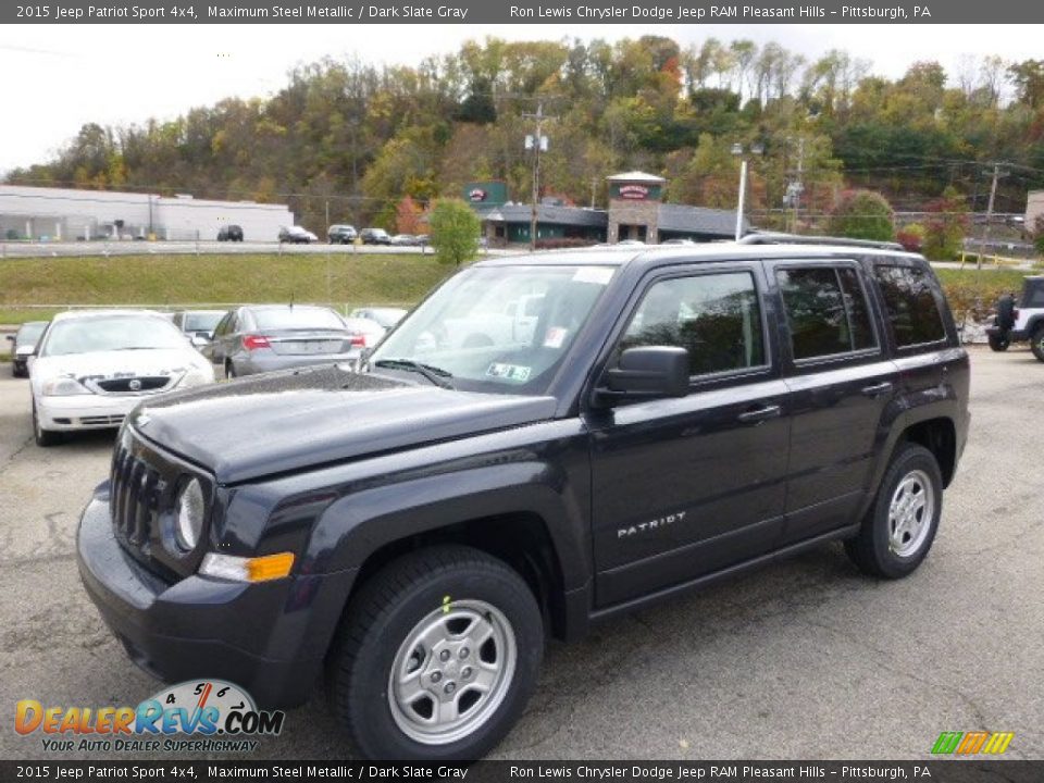 2015 Jeep Patriot Sport 4x4 Maximum Steel Metallic / Dark Slate Gray Photo #1