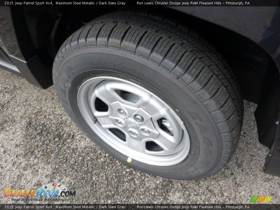 2015 Jeep Patriot Sport 4x4 Maximum Steel Metallic / Dark Slate Gray Photo #9