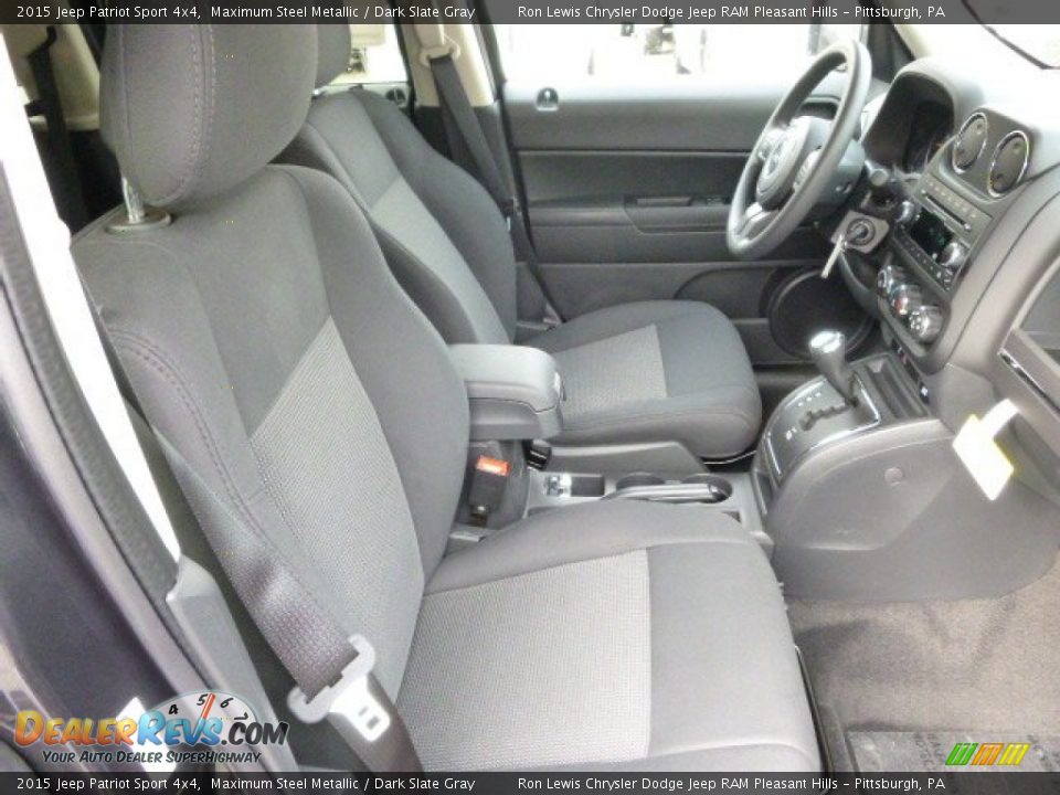 2015 Jeep Patriot Sport 4x4 Maximum Steel Metallic / Dark Slate Gray Photo #10