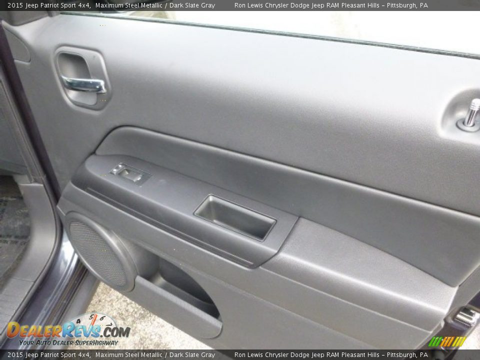 2015 Jeep Patriot Sport 4x4 Maximum Steel Metallic / Dark Slate Gray Photo #12