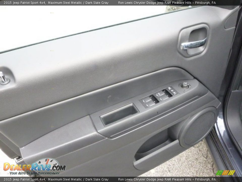 2015 Jeep Patriot Sport 4x4 Maximum Steel Metallic / Dark Slate Gray Photo #17