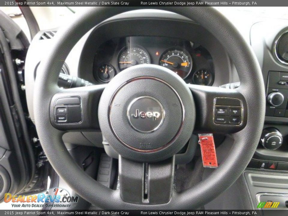 2015 Jeep Patriot Sport 4x4 Maximum Steel Metallic / Dark Slate Gray Photo #18