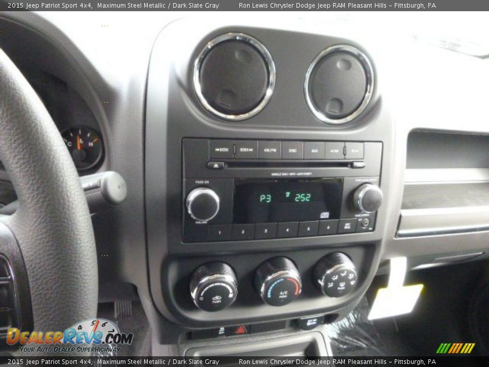 2015 Jeep Patriot Sport 4x4 Maximum Steel Metallic / Dark Slate Gray Photo #19