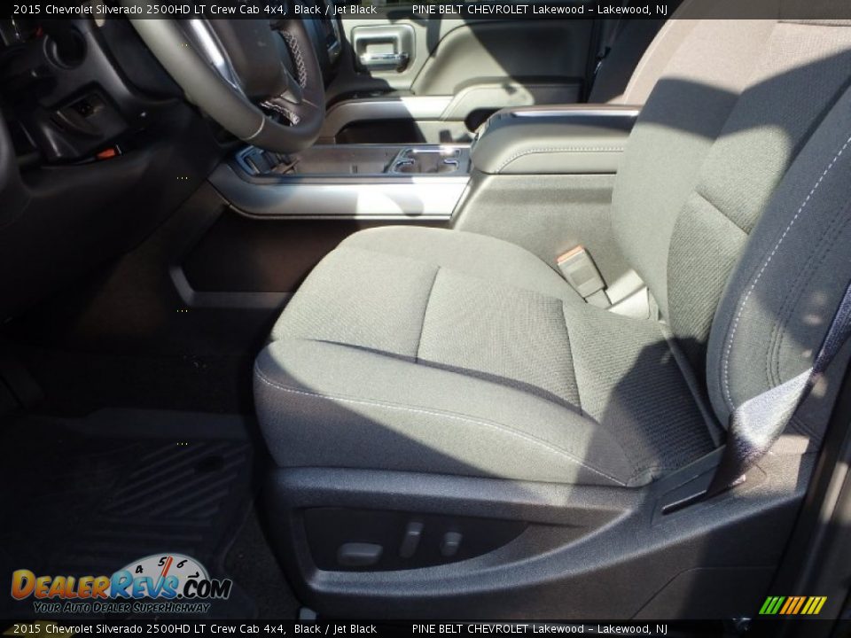 2015 Chevrolet Silverado 2500HD LT Crew Cab 4x4 Black / Jet Black Photo #3