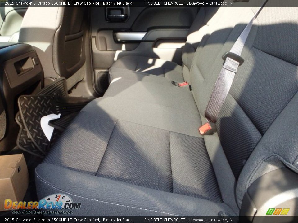2015 Chevrolet Silverado 2500HD LT Crew Cab 4x4 Black / Jet Black Photo #4