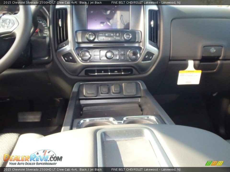2015 Chevrolet Silverado 2500HD LT Crew Cab 4x4 Black / Jet Black Photo #5