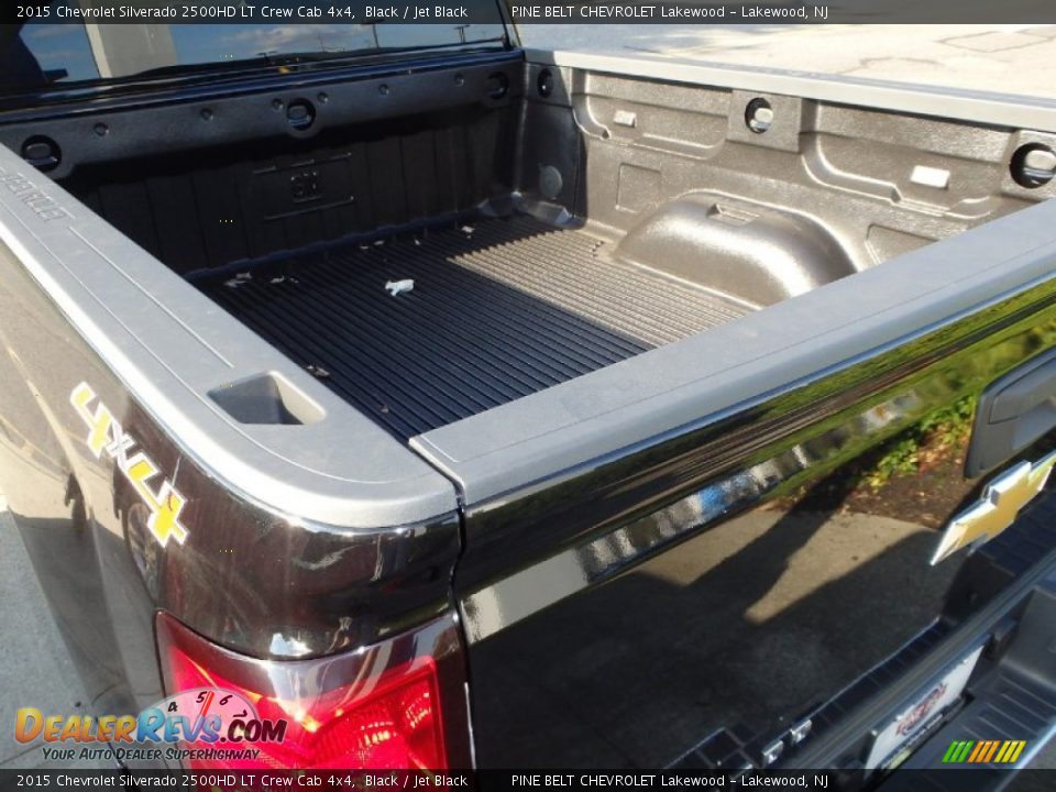 2015 Chevrolet Silverado 2500HD LT Crew Cab 4x4 Black / Jet Black Photo #7