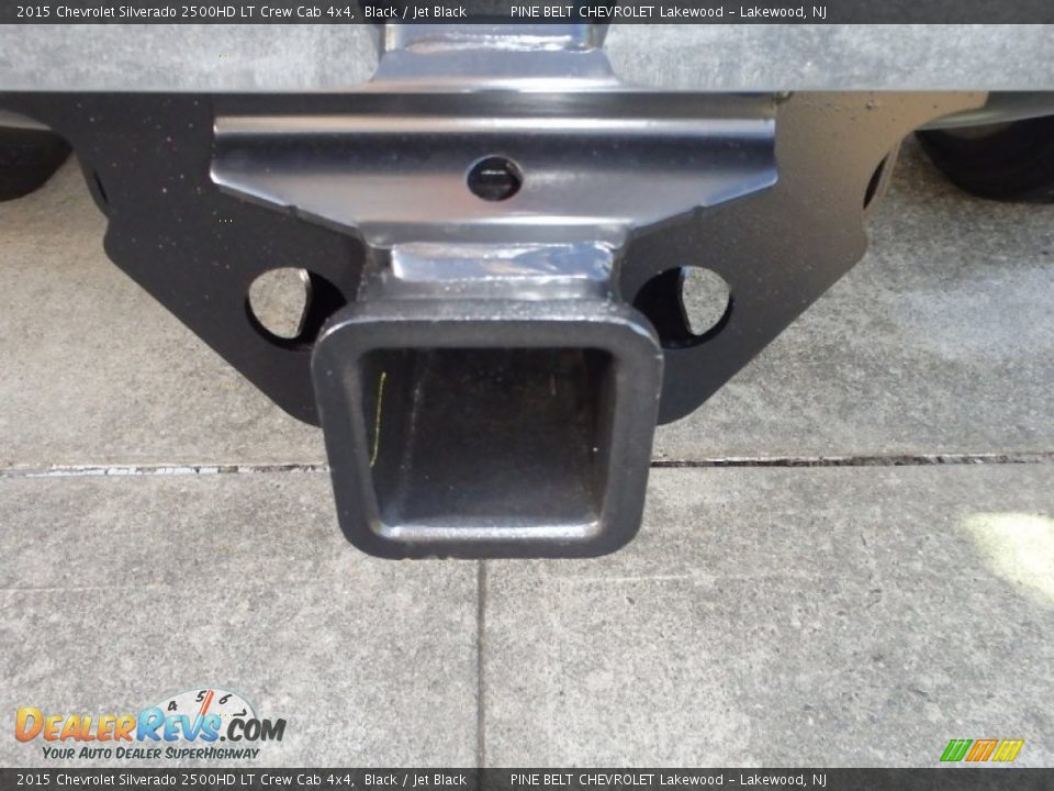 2015 Chevrolet Silverado 2500HD LT Crew Cab 4x4 Black / Jet Black Photo #10