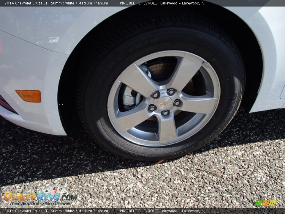 2014 Chevrolet Cruze LT Summit White / Medium Titanium Photo #11