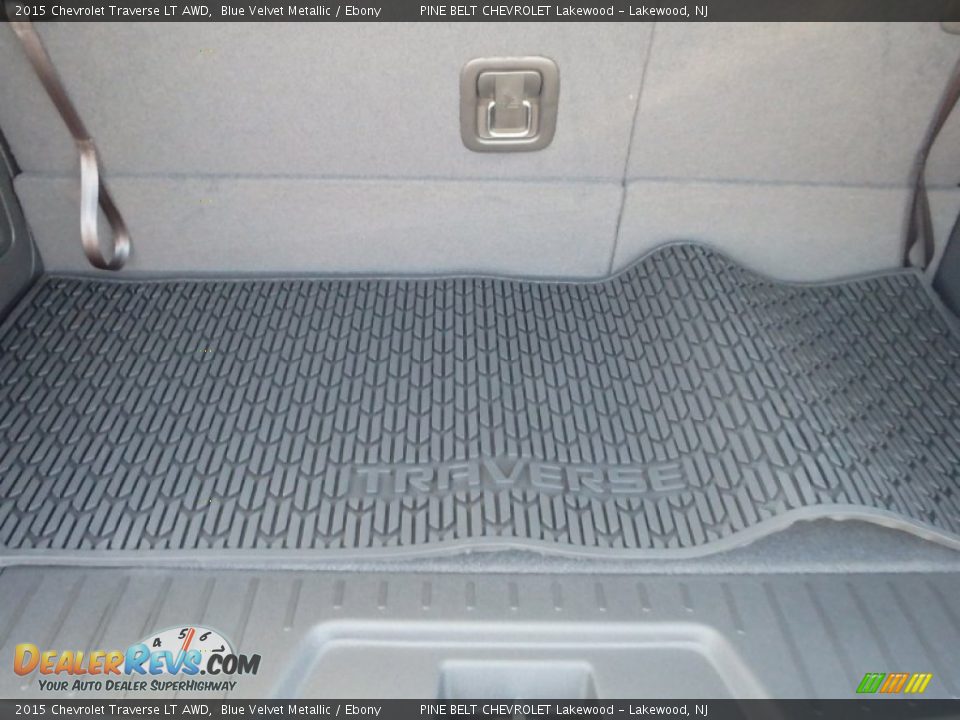 2015 Chevrolet Traverse LT AWD Blue Velvet Metallic / Ebony Photo #9
