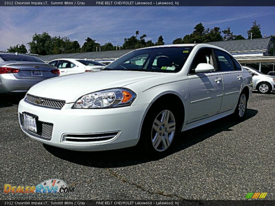 2012 Chevrolet Impala LT Summit White / Gray Photo #1