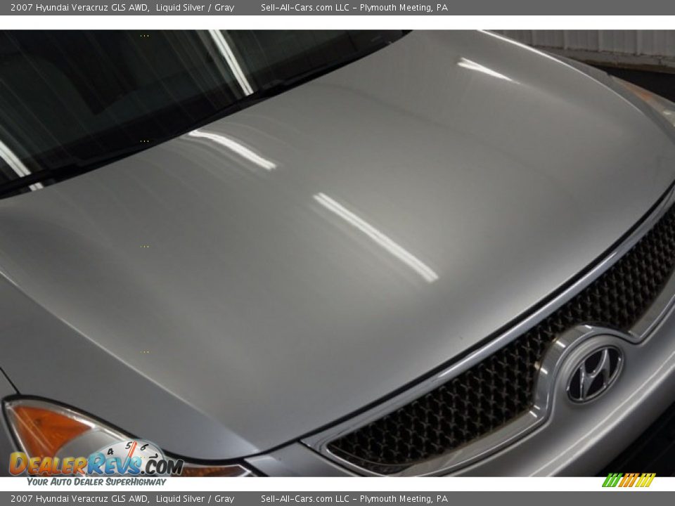 2007 Hyundai Veracruz GLS AWD Liquid Silver / Gray Photo #36