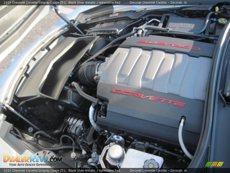 2015 Chevrolet Corvette Stingray Coupe Z51 6.2 Liter DI OHV 16-Valve VVT V8 Engine Photo #19
