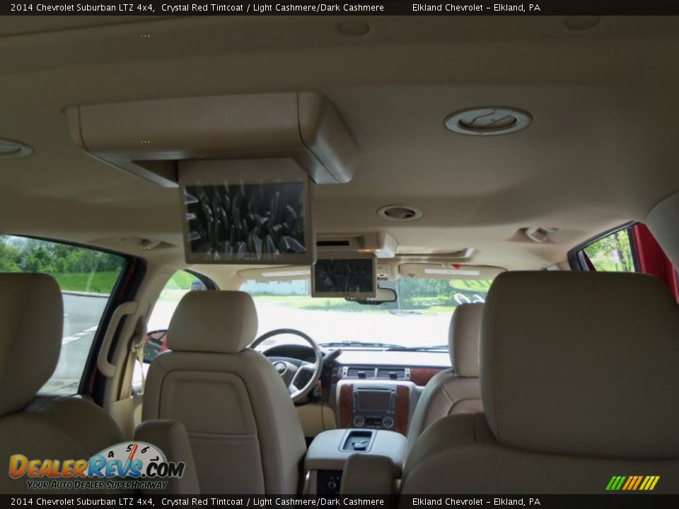 2014 Chevrolet Suburban LTZ 4x4 Crystal Red Tintcoat / Light Cashmere/Dark Cashmere Photo #8