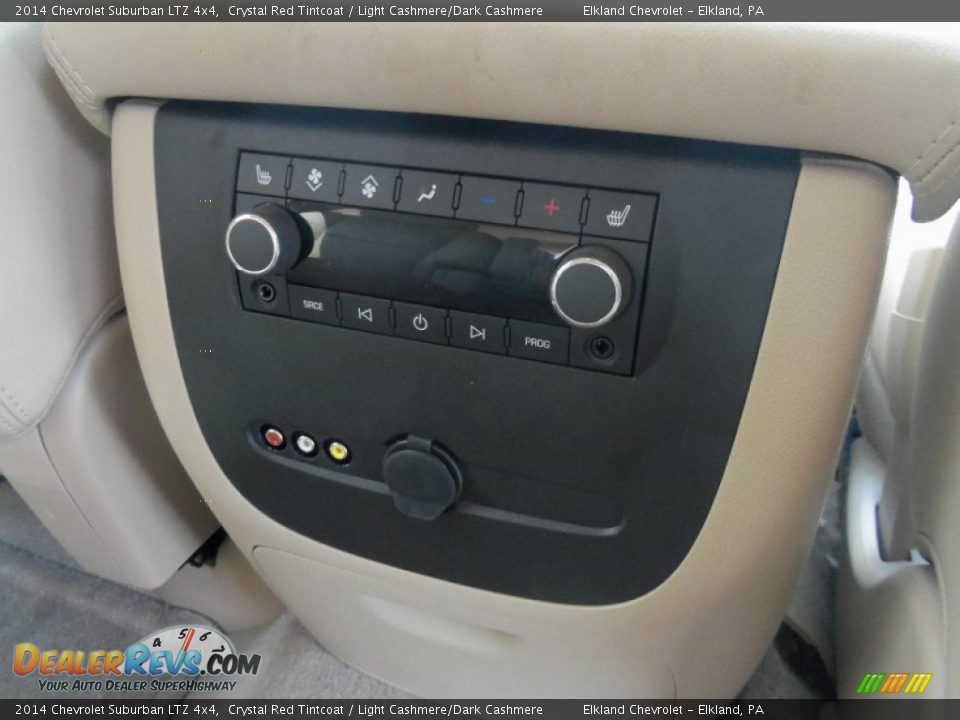 2014 Chevrolet Suburban LTZ 4x4 Crystal Red Tintcoat / Light Cashmere/Dark Cashmere Photo #12