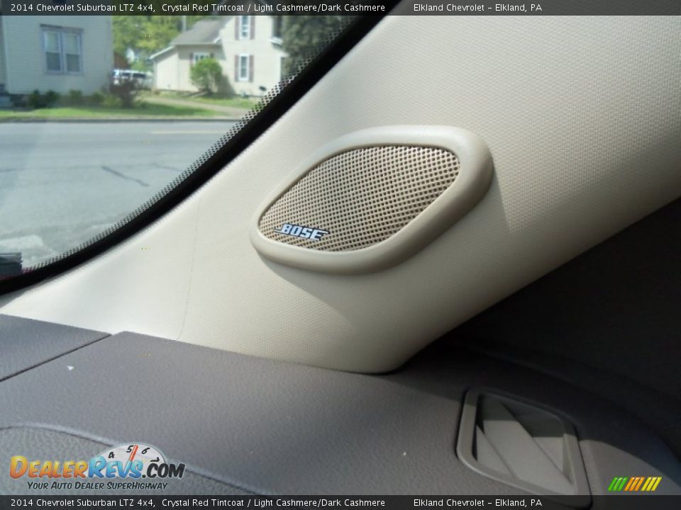 2014 Chevrolet Suburban LTZ 4x4 Crystal Red Tintcoat / Light Cashmere/Dark Cashmere Photo #33