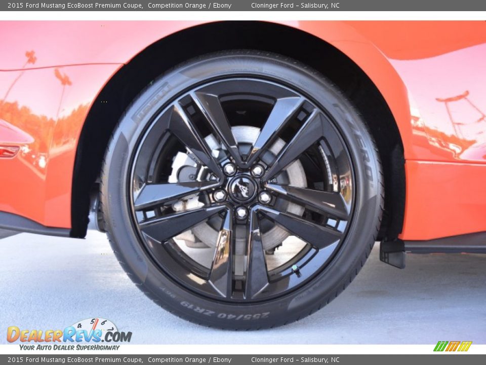 2015 Ford Mustang EcoBoost Premium Coupe Wheel Photo #10