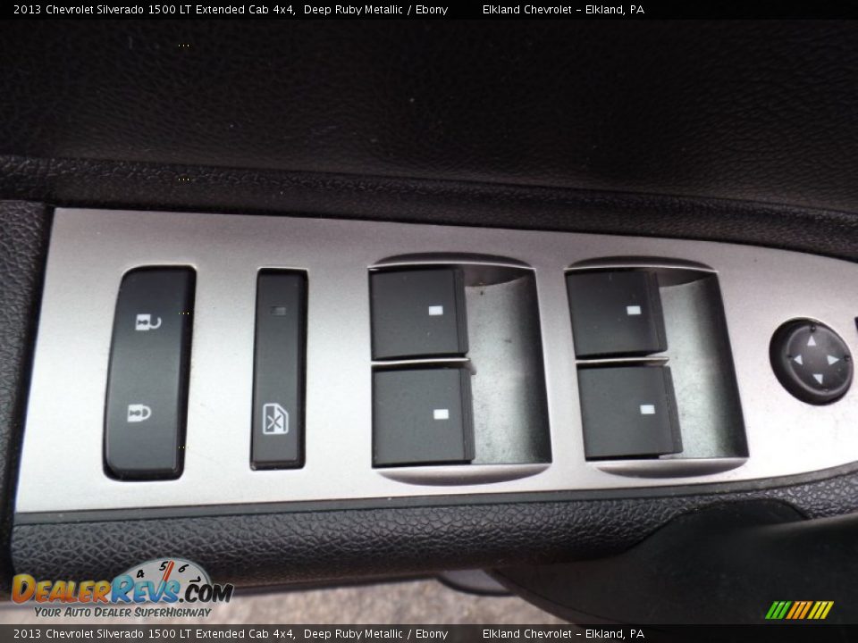 2013 Chevrolet Silverado 1500 LT Extended Cab 4x4 Deep Ruby Metallic / Ebony Photo #14