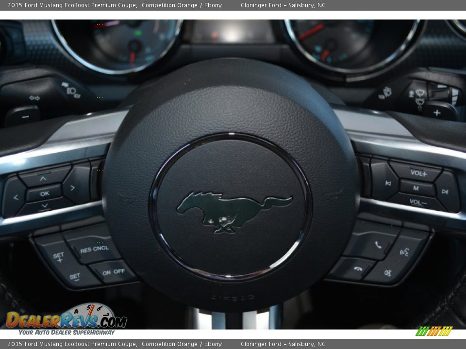 Controls of 2015 Ford Mustang EcoBoost Premium Coupe Photo #17
