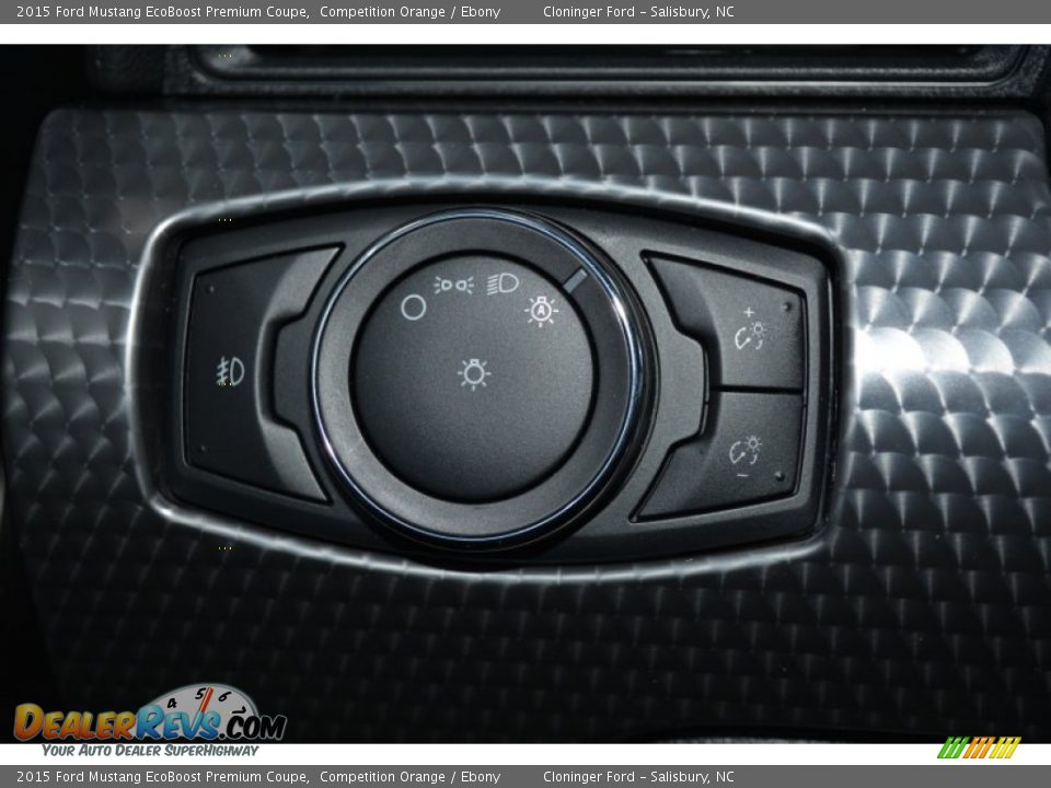 Controls of 2015 Ford Mustang EcoBoost Premium Coupe Photo #20