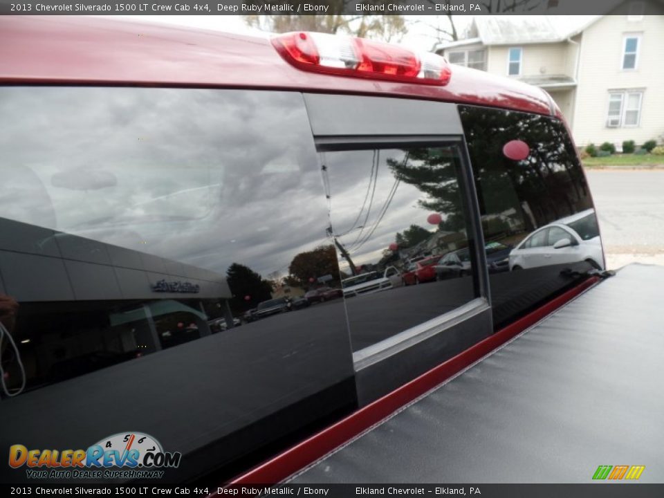 2013 Chevrolet Silverado 1500 LT Crew Cab 4x4 Deep Ruby Metallic / Ebony Photo #14
