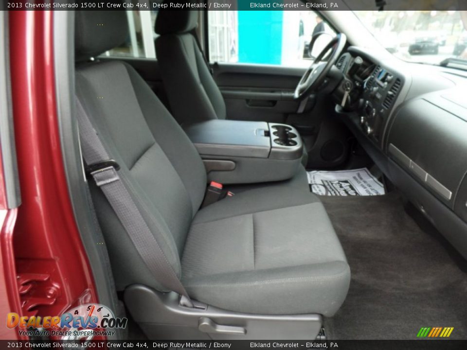 2013 Chevrolet Silverado 1500 LT Crew Cab 4x4 Deep Ruby Metallic / Ebony Photo #20