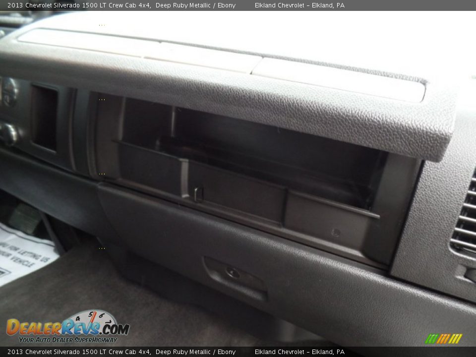 2013 Chevrolet Silverado 1500 LT Crew Cab 4x4 Deep Ruby Metallic / Ebony Photo #22