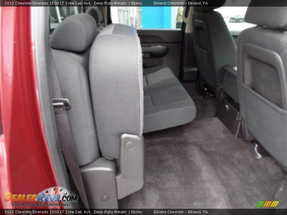 2013 Chevrolet Silverado 1500 LT Crew Cab 4x4 Deep Ruby Metallic / Ebony Photo #25